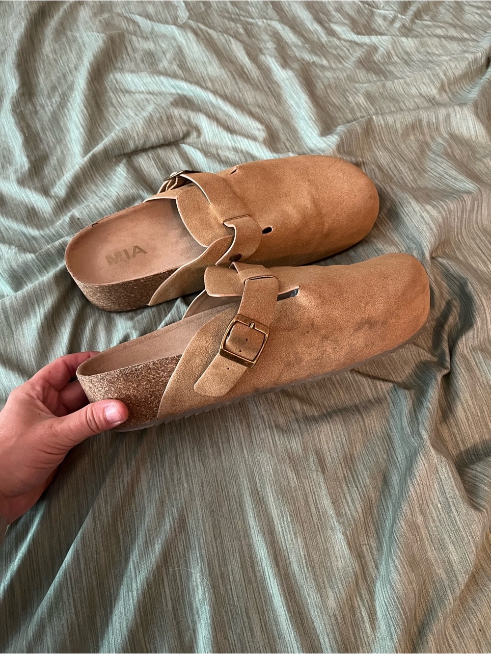 NWOT MIA Abey Clog mule Woman’s size 8.5 - Tan